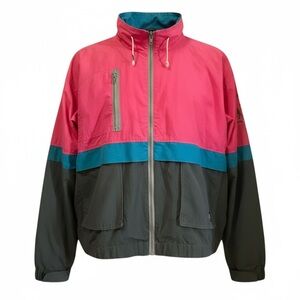 Vintage Starbus Colorblock Windbreaker Jacket Size Large